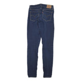LEVI'S 711 Womens Jeans Blue Slim Skinny Denim Medium W25 L29 Stretch Zip