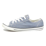 CONVERSE Chuck Taylor All Star Womens Low Top Trainers Blue Canvas UK 4.5 Casual