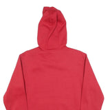 ADIDAS Mens Red Hoodie S Cotton Pullover Sports Casual Sweatshirt