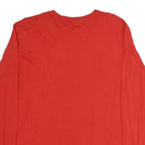 Mens Red Super Bowl Champions Long Sleeve Crew Neck Cotton T-Shirt L Kansas City