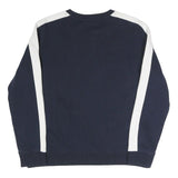 TOMMY HILFIGER Womens Navy Blue Sweatshirt Crew Neck M Cotton Blend