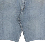 LEE Mens Denim Blue Relaxed Fit Shorts XL W38 Cotton Blend Casual Pocketed