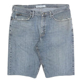LEE Mens Denim Blue Relaxed Fit Shorts XL W38 Cotton Blend Casual Pocketed