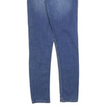 LEVI'S Womens Jeans Blue Slim Skinny Denim Medium W25 L27 Stylish Comfort Zip
