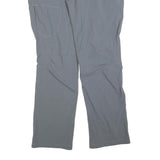SALOMON Womens Regular Grey Polyester Blend Trousers W38 L32 Outdoor Activewear