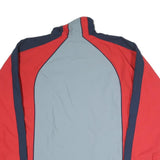 R-TEX Mens Grey & Red Casual Outdoor Jacket M Polyester Blend Zip Track