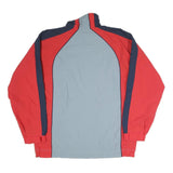 R-TEX Mens Grey & Red Casual Outdoor Jacket M Polyester Blend Zip Track