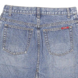 ZENA Womens Blue Denim Mini Skirt Cotton Blend M Casual Classic Style