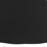 MAX MARA Womens Black Mini Polyester Plain Skirt UK 14 Classic Formal