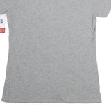 RUSSELL ATHLETIC Womens Grey Bruins Ponderosa Graphic T-Shirt L Short Sleeve