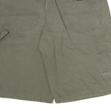 DICKIES Mens Shorts Green Casual Cotton L W36 Workwear Pockets