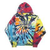 EXIST Womens Multicolour Tie Dye Whistler Canada Hoodie M Cotton Blend
