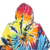 EXIST Womens Multicolour Tie Dye Whistler Canada Hoodie M Cotton Blend
