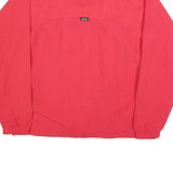 UZZI Mens Red & Navy Zip Jacket M Polyester Blend Plain Sporty Outdoor