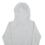 NIKE Mens Grey Hoodie XS Cotton Blend Pullover Casual Sweatshirt