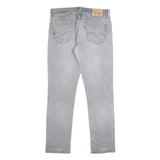 LEVI'S 511 Slim Mens Jeans Grey Slim Skinny Denim Medium W34 L32 Stylish Fit