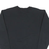 Mens Black Rapid Spikers Volleyball Crew Neck S Cotton Sweatshirt Pullover