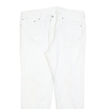 LEVI'S 541 Mens Jeans White Relaxed Straight Denim Medium W36 L28 Cotton Blend
