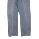 LEVI'S Mens Regular Fit Blue Denim Jeans W28 L28 Button Cotton Blend Classic