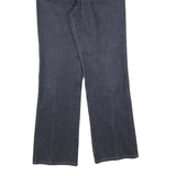 CALVIN KLEIN JEANS Womens Dark Blue Regular Straight Denim Rinse W30 L30 Zip