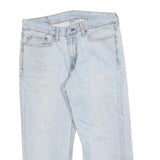 LEVI'S 514 Classic Mens Jeans Blue Classic Straight Denim Light W31 L22 Cotton