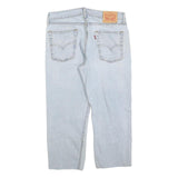 LEVI'S 514 Classic Mens Jeans Blue Classic Straight Denim Light W31 L22 Cotton