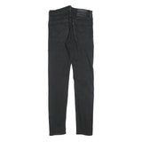 LEVI'S 510 Mens Jeans Black Slim Skinny Denim Medium W30 L34 Slim Fit Zip