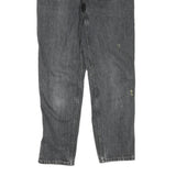 LEVI'S Womens Regular Fit Black Denim Jeans W28 L29 Classic Cotton Blend Zip