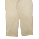 DICKIES Mens Jeans Beige Regular Straight Denim Stone Wash W40 L28 Workwear