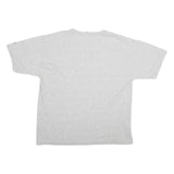 STARTER Mens Grey Basketball Graphic T-Shirt XL Short Sleeve Crew Neck Cotton