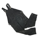 CARHARTT Mens Black Cotton Blend Dungarees Regular Fit Durable Workwear 2XL W50