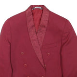 PACHINCO Womens Red Button Jacket XS Polyester Blend Tailored Elegant Blazer
