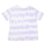 CHAMPION Mens White & Lilac Tie Dye T-Shirt M Short Sleeve Crew Neck Cotton