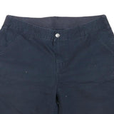 CARHARTT Mens Shorts Navy Casual Regular Fit M W34 Durable Workwear