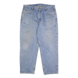 CARHARTT Mens Blue Relaxed Straight Denim Medium Cotton W40 L30 Workwear Casual