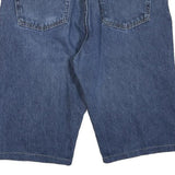 WRANGLER Mens Denim Blue Casual Shorts M W34 Cotton Blend Classic Fit