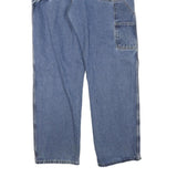 DICKIES Womens Jeans Blue Regular Straight Denim Medium W38 L32 Workwear Style