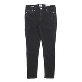 CALVIN KLEIN Womens Slim Black Skinny Denim Jeans Cotton Blend W27 L26 Ankle