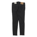 CALVIN KLEIN Womens Slim Black Skinny Denim Jeans Cotton Blend W27 L26 Ankle