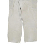 CARHARTT Mens Cotton Beige Regular Fit Straight Leg Trousers W36 L32 Durable