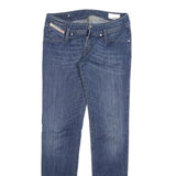 DIESEL Womens Jeans Blue Slim Skinny Denim Medium W28 L32 Stylish Zip Closure