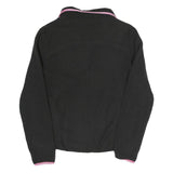 PUMA Womens Black & Pink Sportswear Jacket UK 12 Polyester Zip Casual Athletic