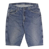 WRANGLER Mens Shorts Blue Denim Casual L W36 Classic Cotton Jeans