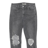 LEVI'S 721 High Rise Skinny Womens Jeans Grey Slim Skinny Denim Medium W29 L28