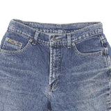 LOIS Womens Denim Blue Casual Shorts M W28 Classic Fit Button Closure