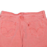 LEVI'S Womens Shorts Pink Casual Cotton Blend M W30 Comfortable Fit Summer Wear