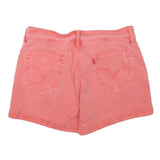 LEVI'S Womens Shorts Pink Casual Cotton Blend M W30 Comfortable Fit Summer Wear