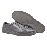 LOUIS VUITTON Low Top Trainers Black Leather Mens UK 9
