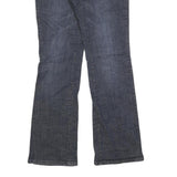 LA IDOL Womens Regular Fit Blue Denim Bootcut Jeans Cotton Blend W34 L32 Stud