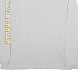 NCAA Mens Grey Washington Graphic T-Shirt XL Long Sleeve Crew Neck College
